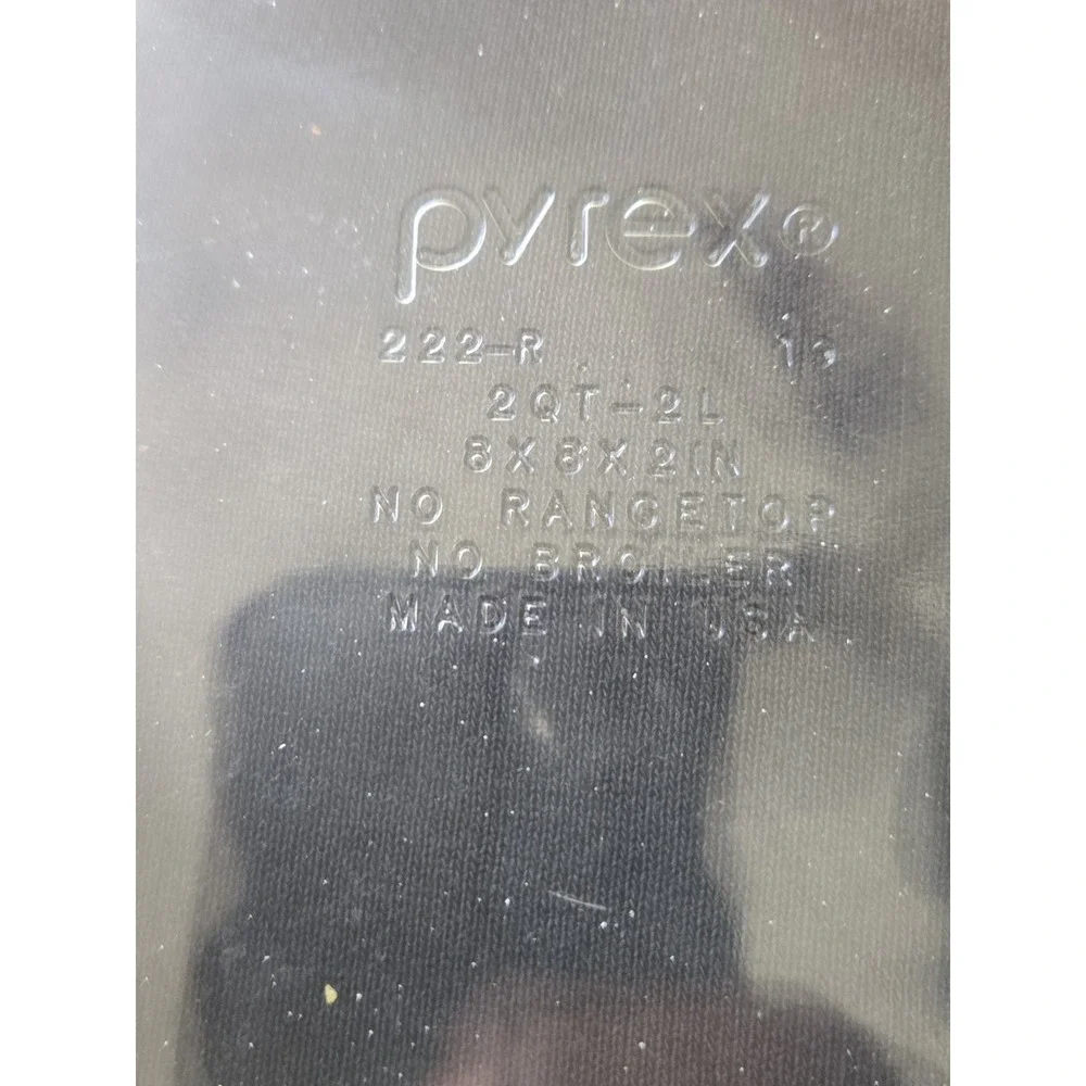Pyrex brand corning